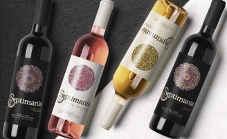 Packaging Design of Septimania Wine Labels