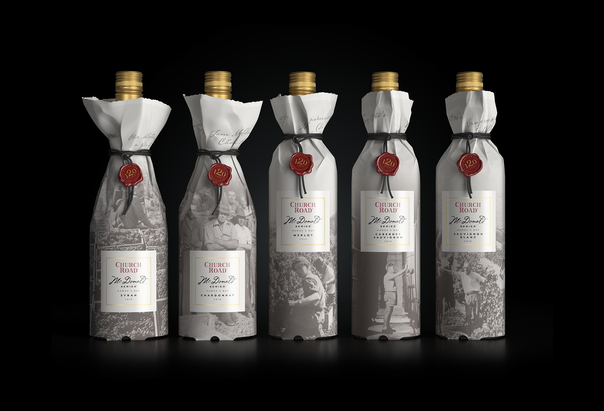 Packaging to Celebrate 120 Years of Church Road Winery in New Zealand