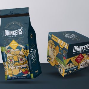Colombian Coffee Brand and Packaging Design for Coffee Fanatics