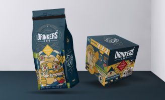 Colombian Coffee Brand and Packaging Design for Coffee Fanatics
