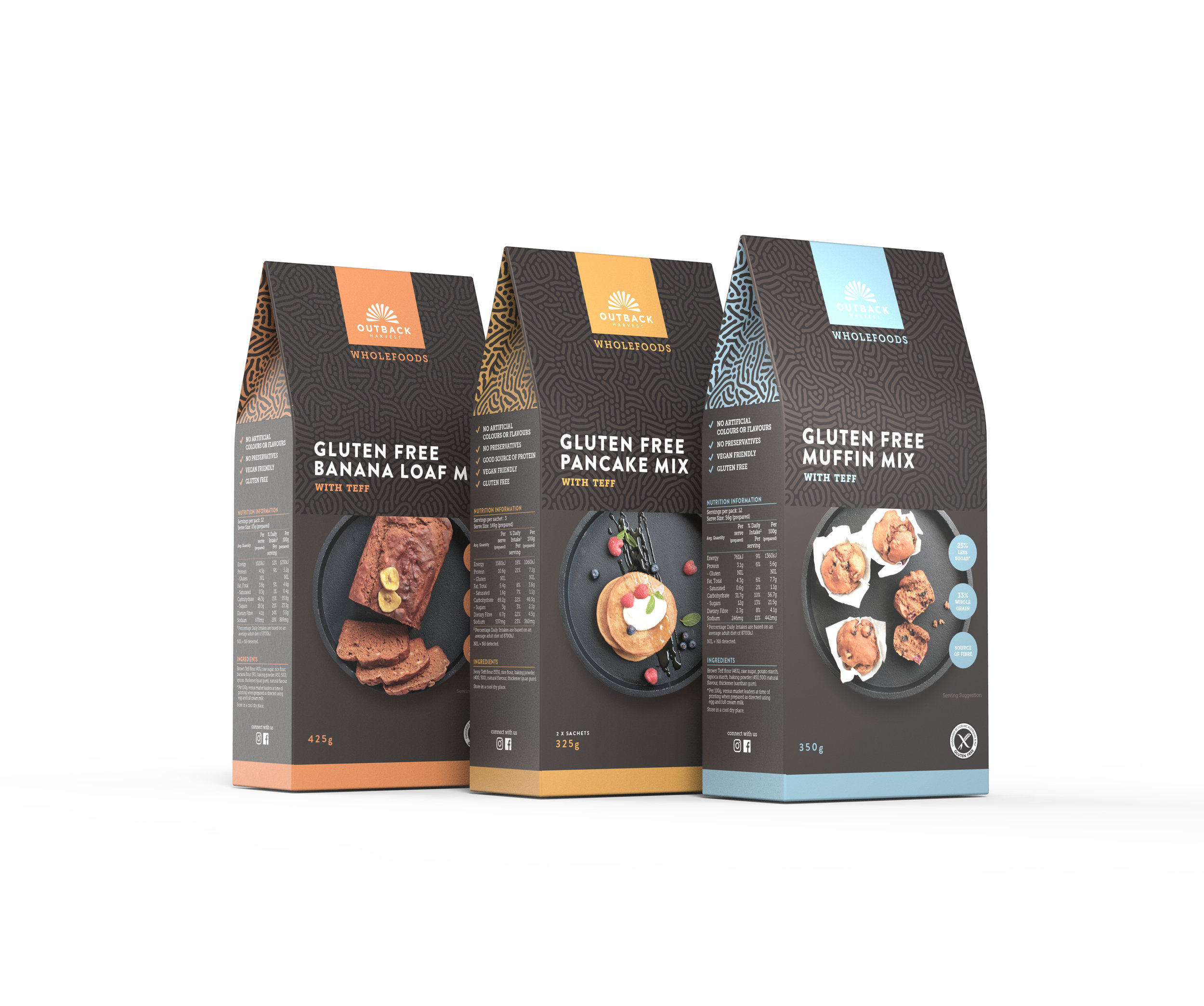 New Packaging for Australian Grown Gluten Free Premixes