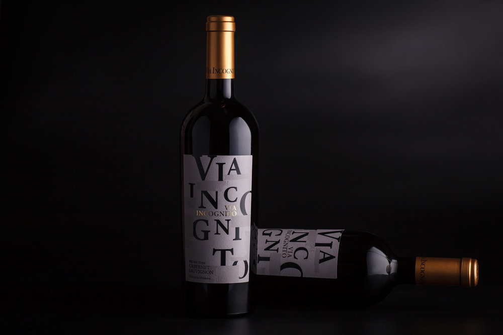 Via Incognito Modern Wine Label Design / World Brand Design Society