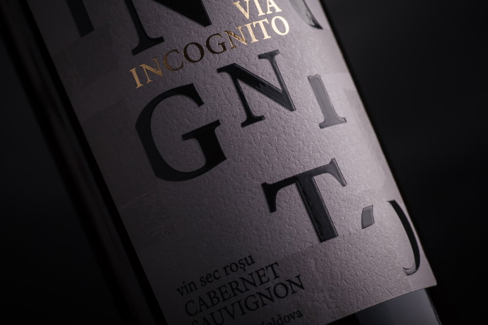 Via Incognito Modern Wine Label Design / World Brand Design Society