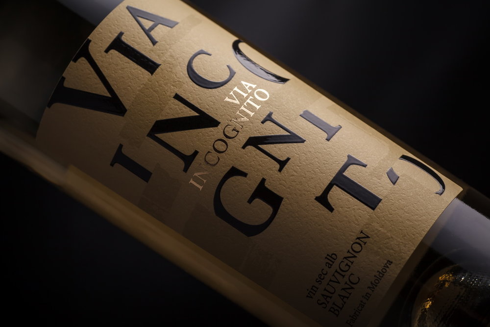 Via Incognito Modern Wine Label Design / World Brand Design Society