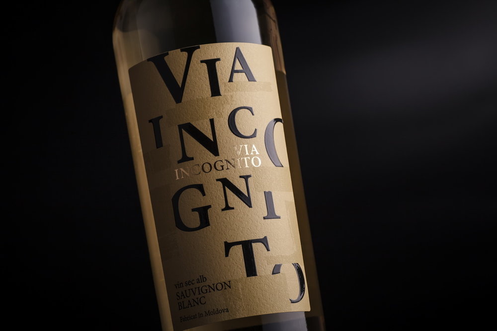 Via Incognito Modern Wine Label Design / World Brand Design Society