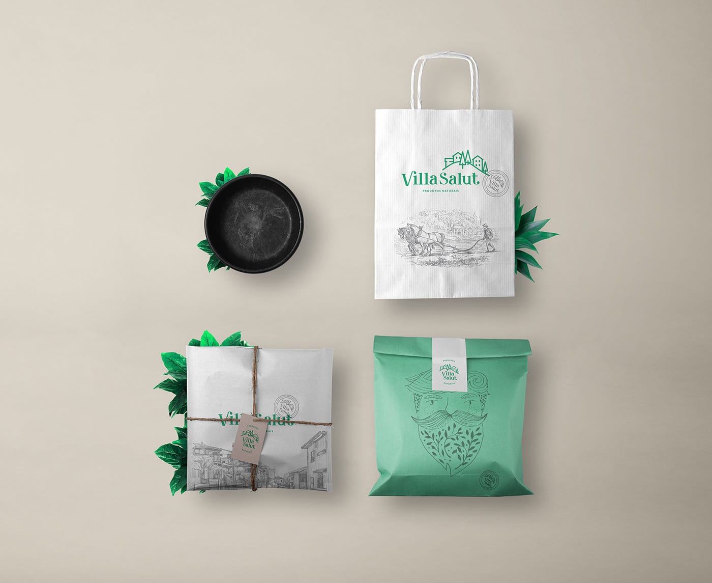 Visual Branding for Natural Products Company