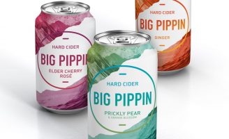 Big Pippin Hard Cider Branding and Package Design
