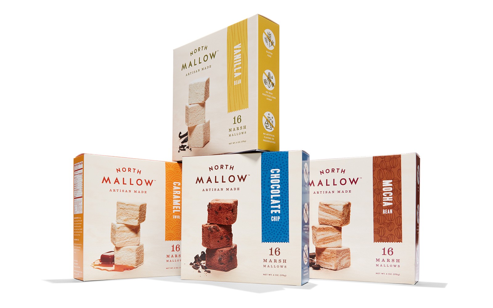 Branding and Packaging for Gourmet Marshmallows