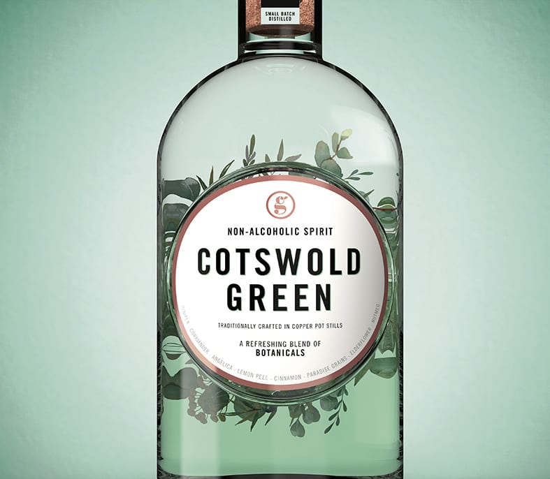 Cotswold Green: a Non-Alcoholic ‘Spirit’ Concept from WowMe Design