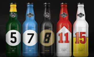 Agency Packaging Design Concept for Racing Line of Craft Beers