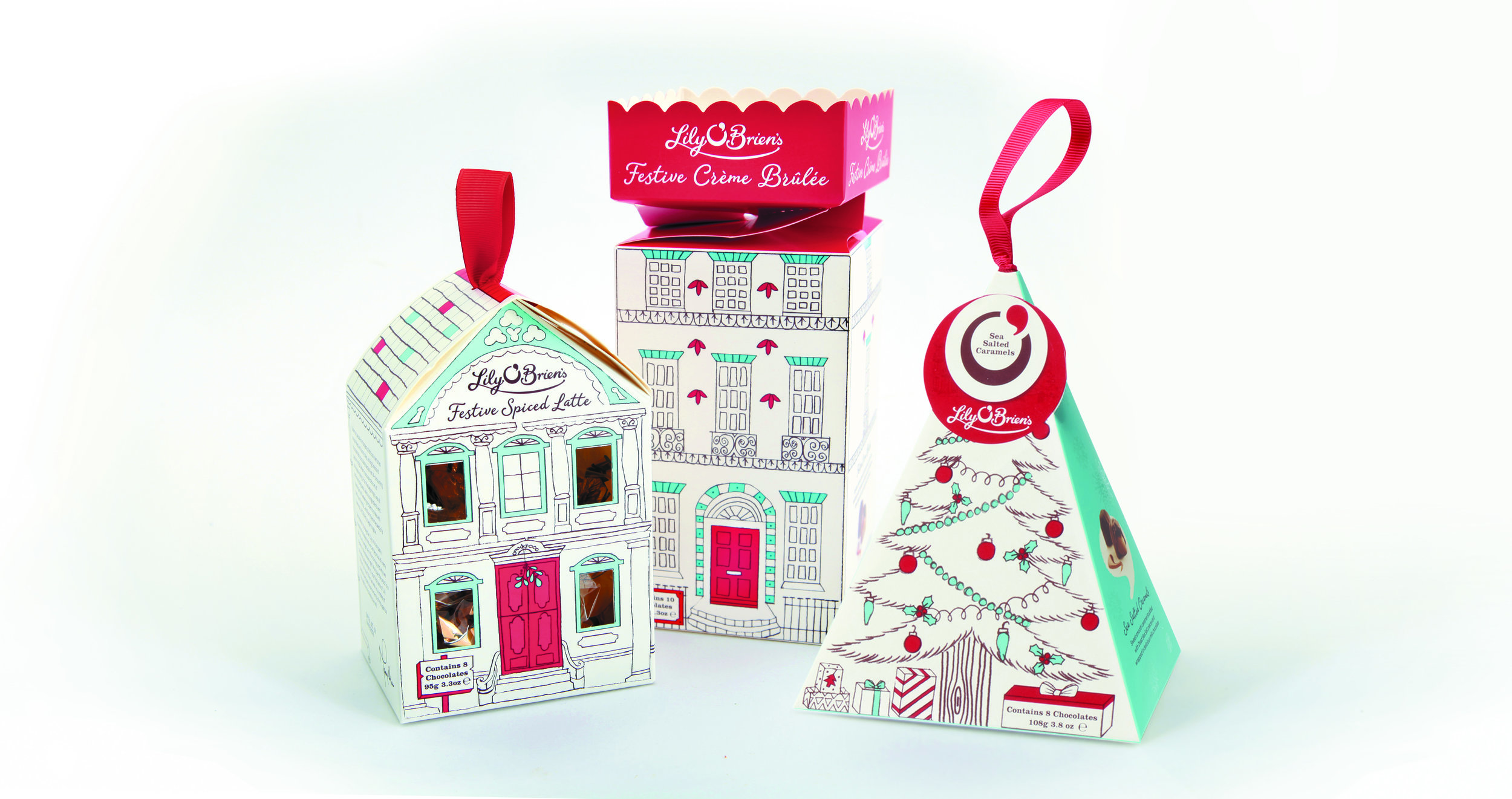 WowMe Design – Lily O’Brien’s Christmas choclate gift packs