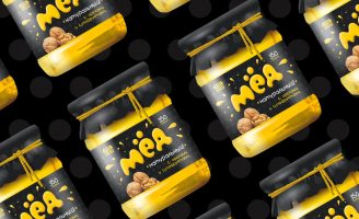 Honey Branding and Packaging Design From Kyrgyzstan