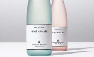 Modern and Minimal Sake Design for Chiyonokame