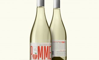 Label Design and Illustration for Winery’s First Ever Sparkling Apple Cider