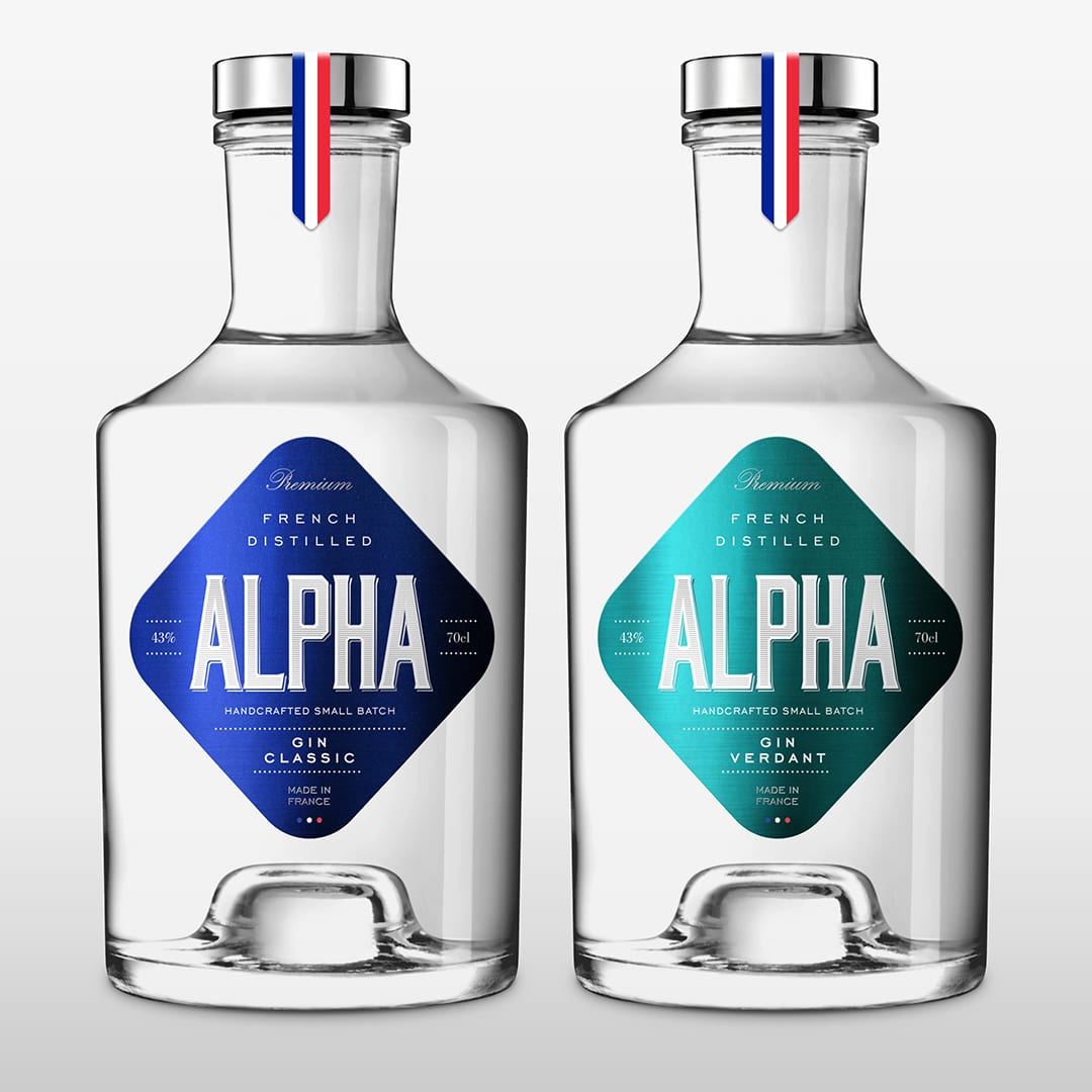 Alpha Gn Label Design