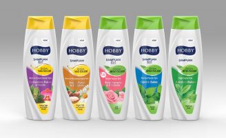 Packaging and Graphic Design For Hobby Shampoo From Turkey