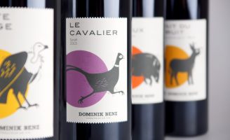 Handcrafted Woodcuts Prints for Organic Wine Range