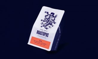 Identity and Packaging Design for Roastopus Coffee Roastery