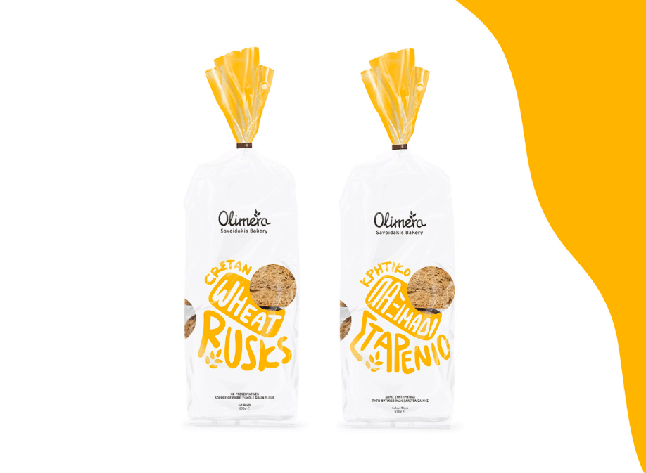 Olimera Baked Goods Brand Identity and Packaging Design