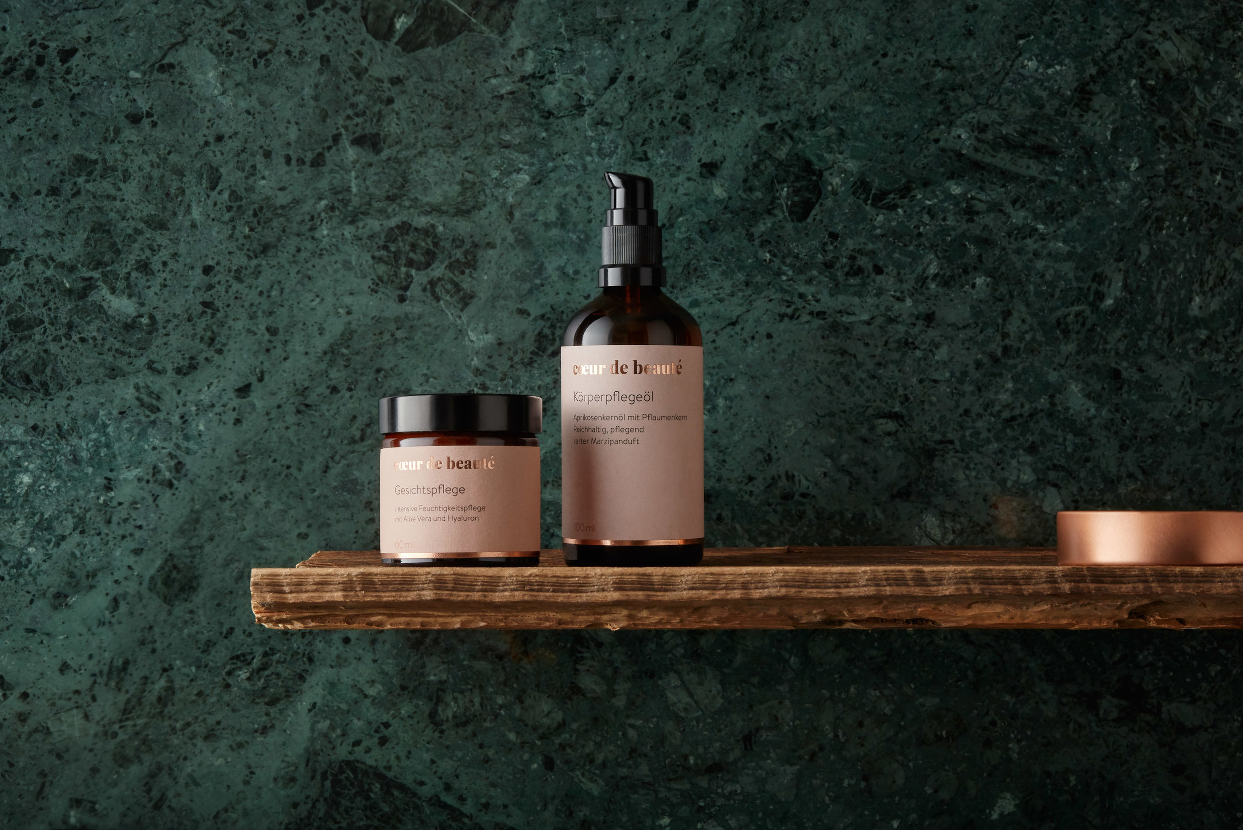 Corporate and Consumer Branding for German High Quality Brand of Natural Cosmetics