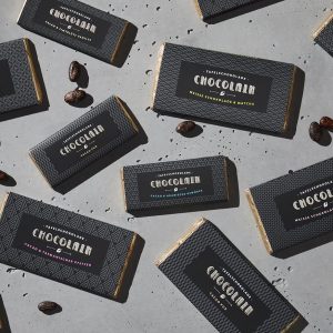 Art Deco Inspired Packaging for Chocolain by Mischen
