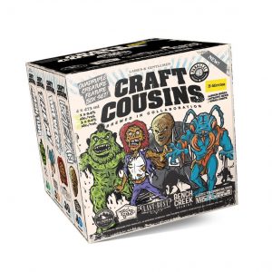 Collaborative Brewing Mixer Packs with B-Movies Visuals Graphics