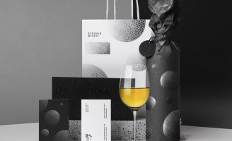 Package design and corporate identity of new wine brand “Agrohub Winery”