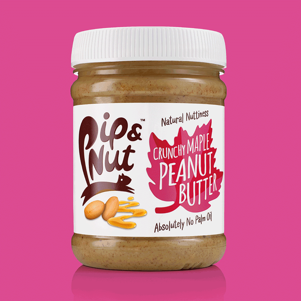  Refreshed Packaging Design for Pip & Nut, the UK’s Fastest Growing All-Natural Nut Butter Brand