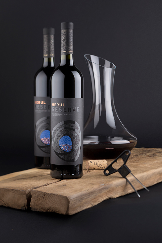 Modern Designed Wine Labels for Wine Range with a History