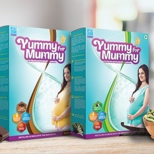 Brij design studio – Yummy for Mummy milk powder