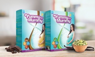 Brij design studio – Yummy for Mummy milk powder