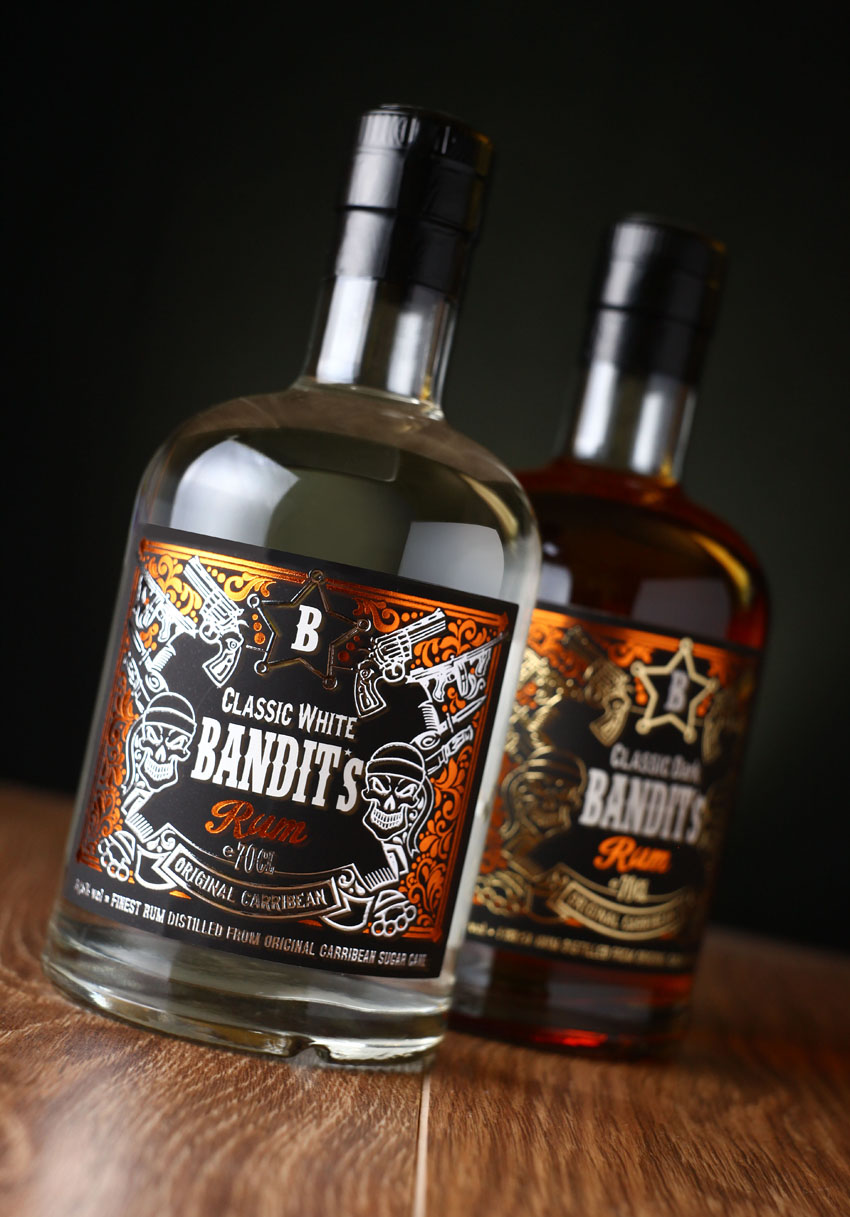 43’oz – Design Studio – Bandit Authentic Caribbean rum