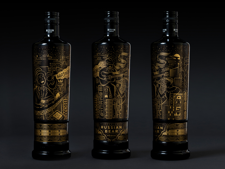 Hylton Warburton – “Urban Expressions”- Russian Bear Vodka