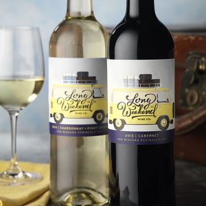 CF Napa Brand design – Long Weekend Wine Co.