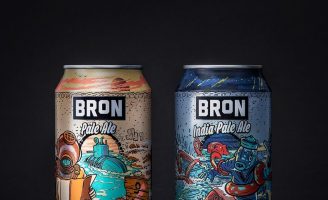Ink Bad Company & Identity Works – Åbro Bron Ales