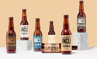 Brand Design and Packaging Design for Brasserie Uncle