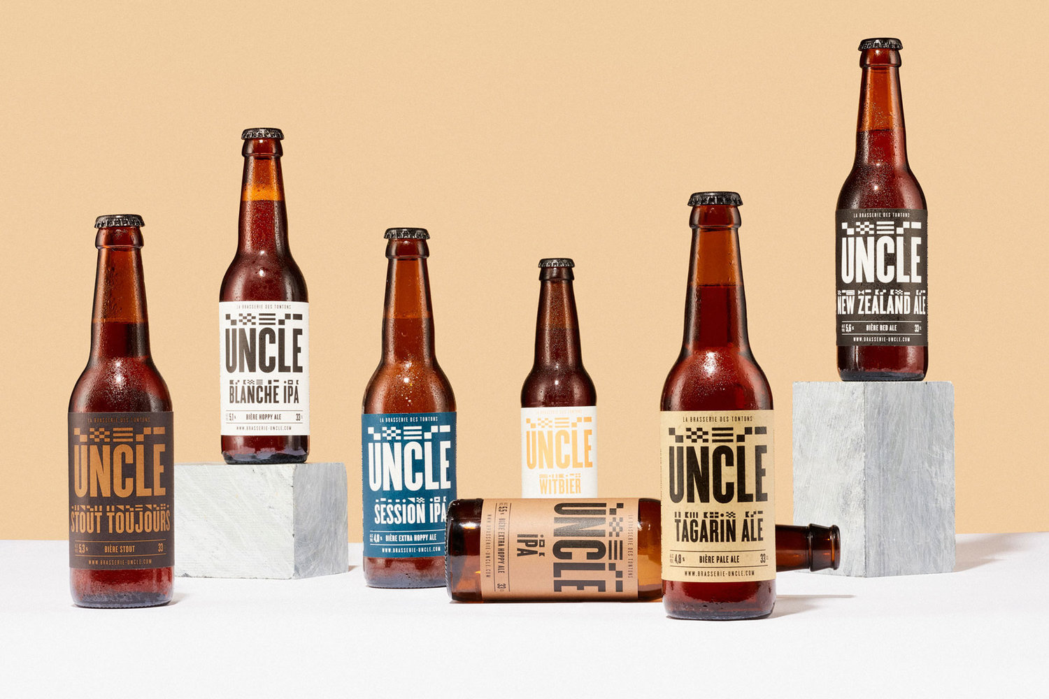 Brand Design and Packaging Design for Brasserie Uncle