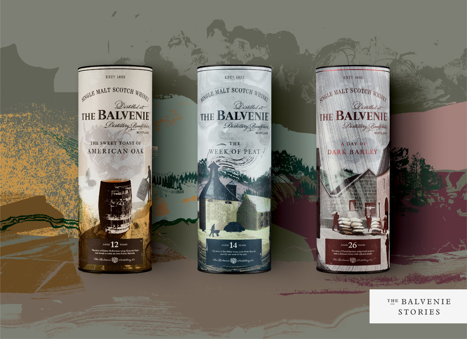 Here Design unveils The Balvenie Stories