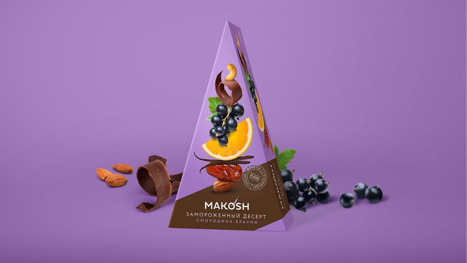 Packaging Concept Design for Makosh Healthy Desserts