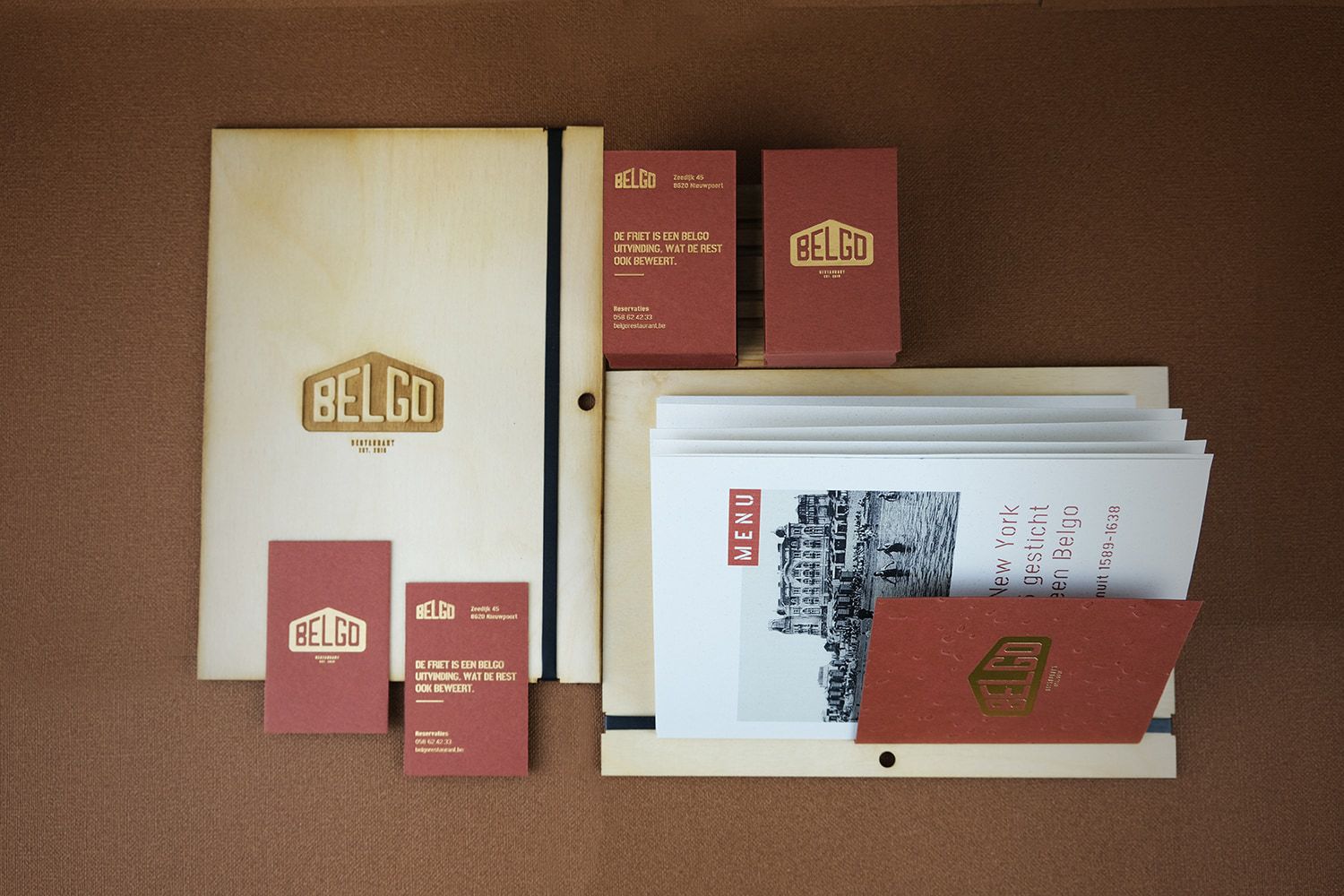 Branding for Belgo Restaurant