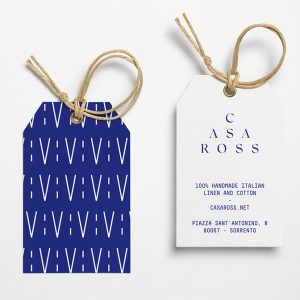 Corporate Brand Identity for Casaross, an Italian Shop Based in Sorrento