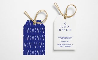Corporate Brand Identity for Casaross, an Italian Shop Based in Sorrento