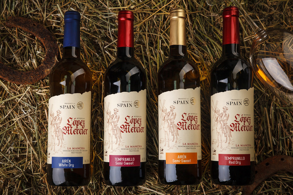 Spanish Wine Label Design – Lopez Mercier