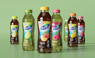 Nestea Iced Tea in Russia With Renewed Packaging