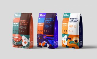 Packaging Design for Vietnamese Coffee from Viet Nam