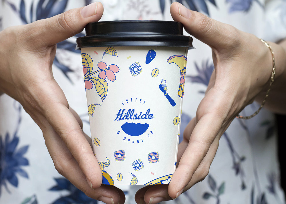 Hillside Coffee and Donut Co. Rebrand