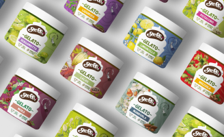 Gelbi Ice Cream Packaging