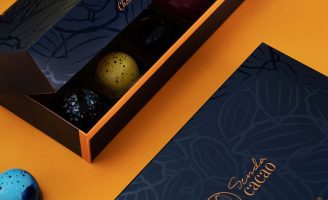 Naming, Brand and Packaging Design for an Artisanal Chocolate Shop Located in the City of Guanajuato, Mexico