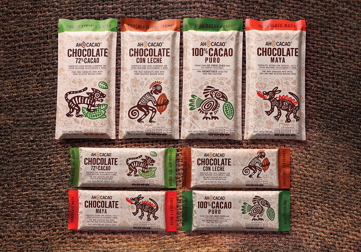 Chocolate Packaging for Artisan Mexican Brand