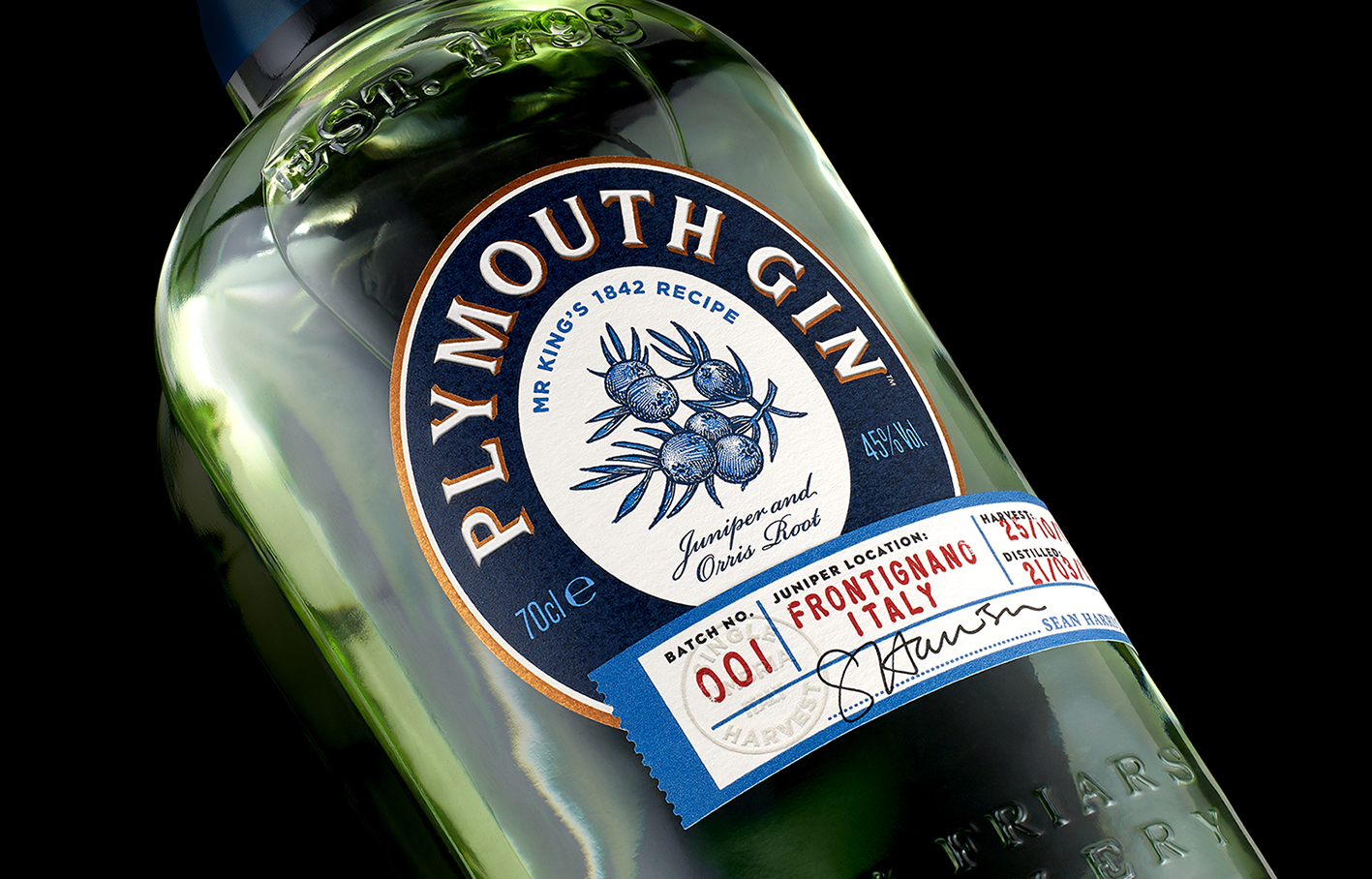 B&b Studio Finds Inspiration in 170-year-old Recipe for Limited Edition Plymouth Gin Range